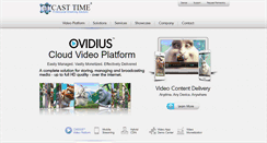 Desktop Screenshot of casttime.com